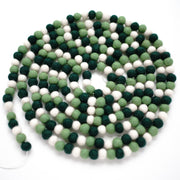 Mini Felt Ball Garland 1cm Balls approx. 300 balls 10 ft long