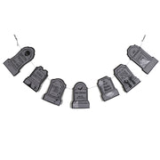 Humorous Headstone Felt Banner Garland Premium Quality Layered Bunting