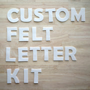 Felt Letter and Number Set