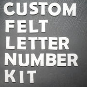 Felt Letter and Number Set