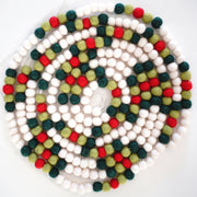 Mini Felt Ball Garland 1cm Balls approx. 300 balls 10 ft long
