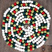Mini Felt Ball Garland 1cm Balls approx. 300 balls 10 ft long