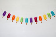 Popsicle Felt Garland