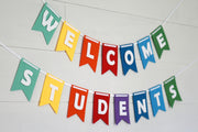Custom Banner Kits Felt Laser Cut Banners - Rainbow