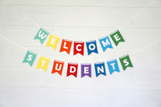 Custom Banner Kits Felt Laser Cut Banners - Rainbow