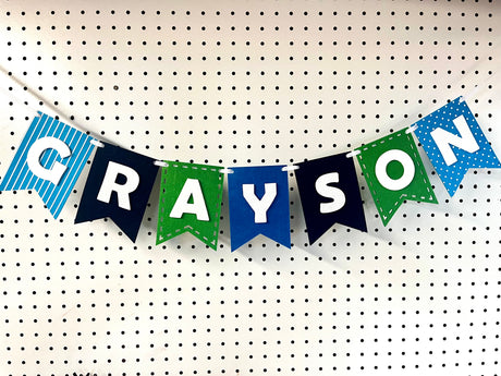 Custom Felt Banner Design