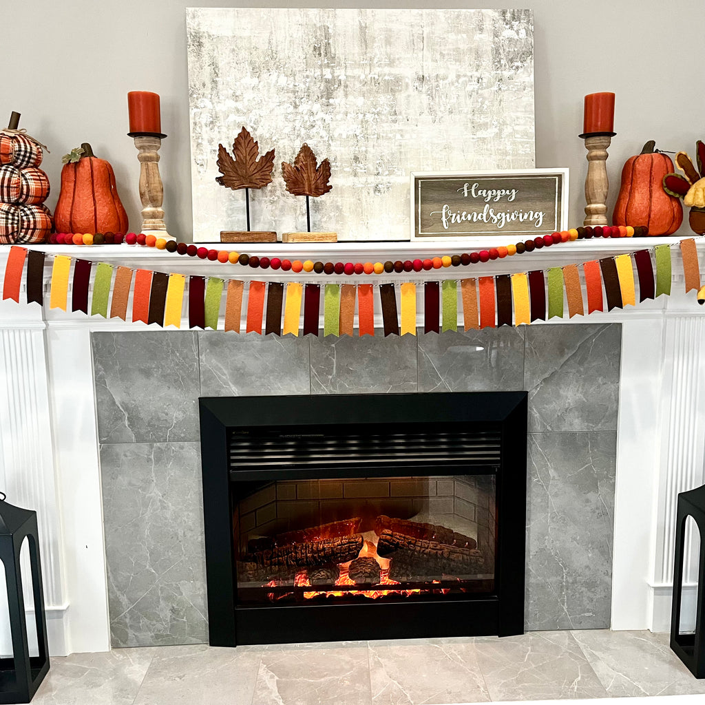Swatch Tag Color Garland Design Made from High Quality Eco Felt 60 inches wide