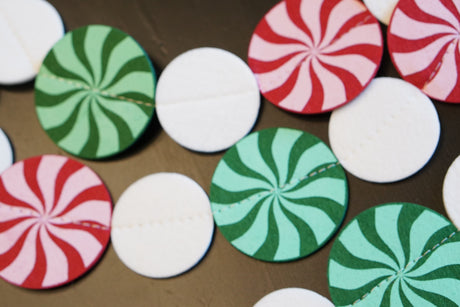 Peppermint Garland