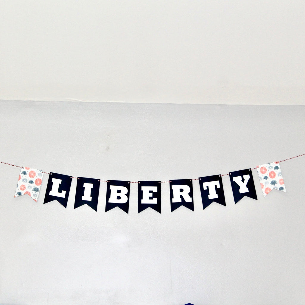 Liberty Felt Banner