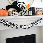 Happy Halloween Letters Banner Design Made from High Quality Eco Felt