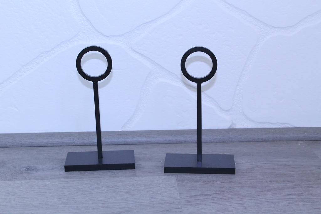 7 Inch Steel Pillar Banner Stand Set of 2