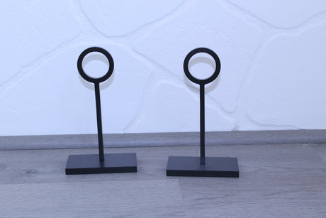 7 Inch Steel Pillar Banner Stand Set of 2