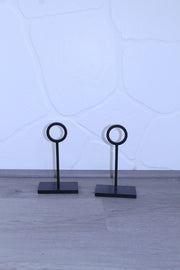 7 Inch Steel Pillar Banner Stand Set of 2