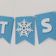 Let It Snow Felt Banner