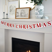 Merry Christmas Letters Banner Design Made from High Quality Eco Felt 65 inches wide