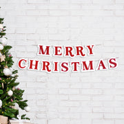 Merry Christmas Letters Banner Design Made from High Quality Eco Felt 65 inches wide