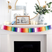 Swatch Tag Color Garland Design Made from High Quality Eco Felt 60 inches wide