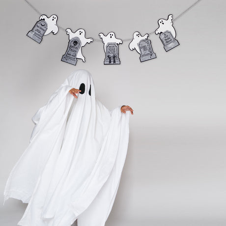 Ghost and Headstone Garland
