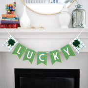 Lucky Plaid Banner
